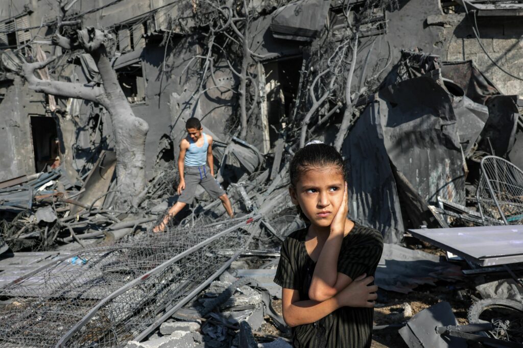 topshot palestinian israel conflict